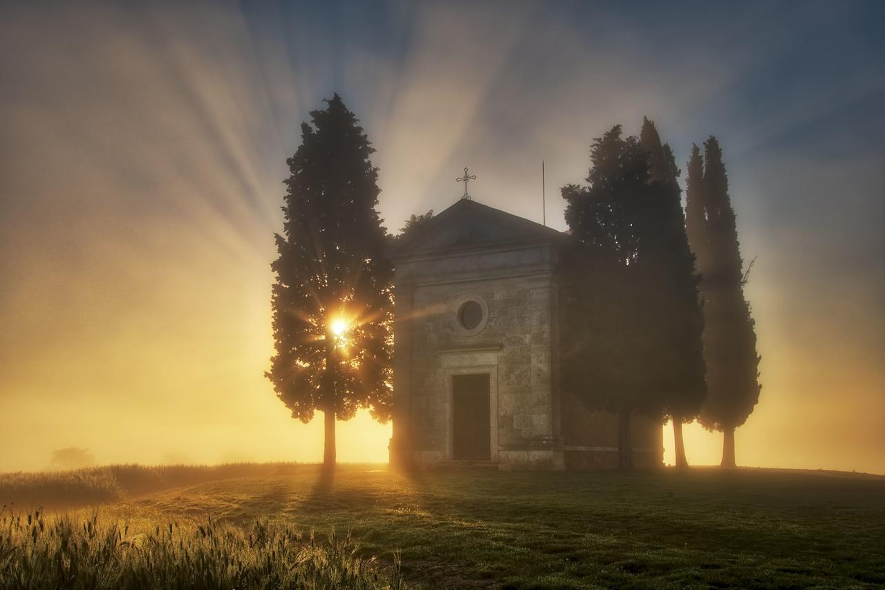 Agriturismo La Buca Di Bellugi San Quirico dʼOrcia Kültér fotó
